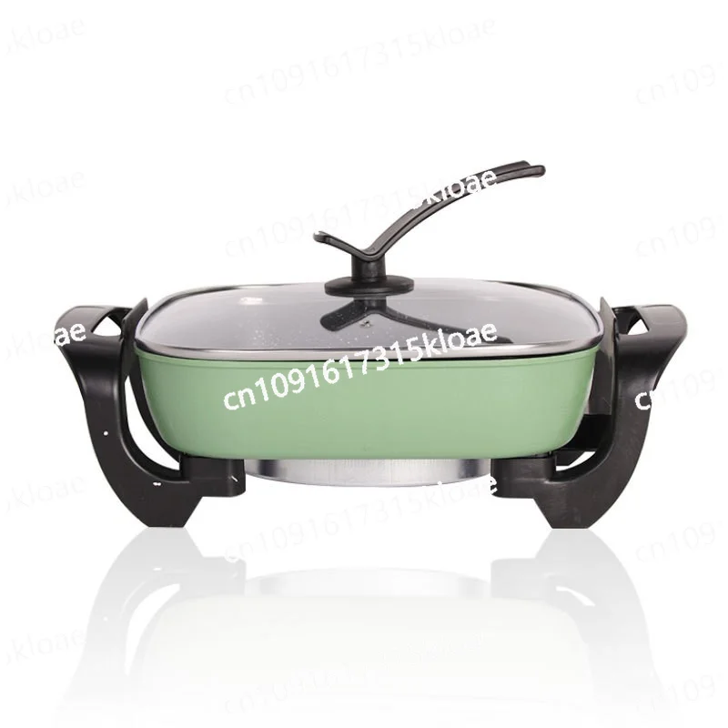 Thickened double-tube electric hot pot multi-functional household