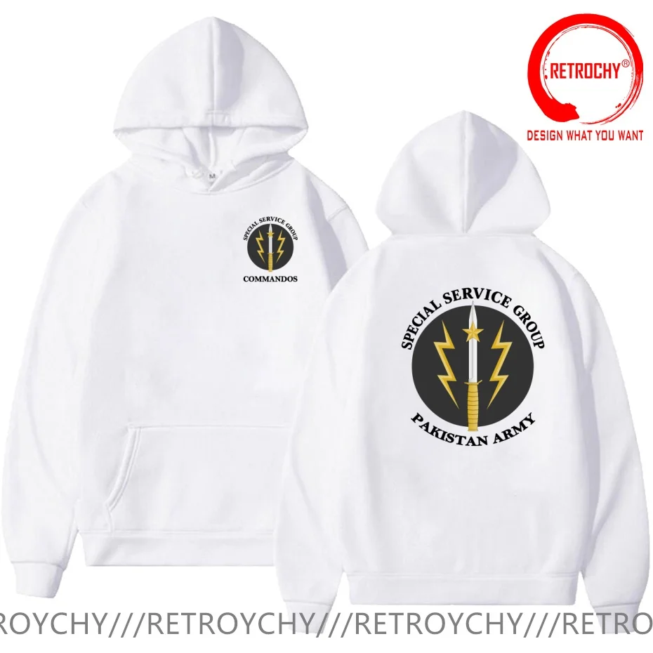 Nova camiseta militar do Exército, do Grupo de Serviço das Forças Especiais do Paquistão, da unidade SSG Commandos, para homens, com design moderno e 