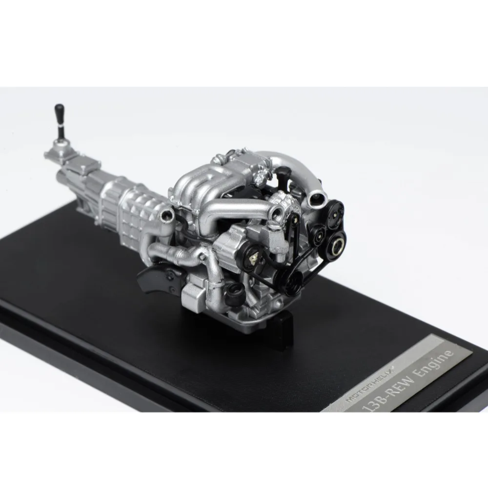 MOTOR HELIX 1/18 Scale Diecast Car Engine Model for  R34 R35 GTR, Detailed ABS Simulation Motor for Collection Diorama