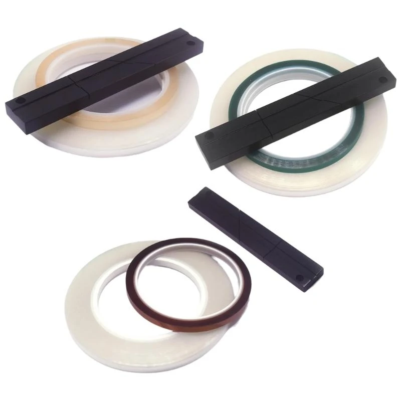 1/4 10inch Splicing Block Set Aluminum Engraver Open Reel with Media Leading Splicing Tape for Revoxonide