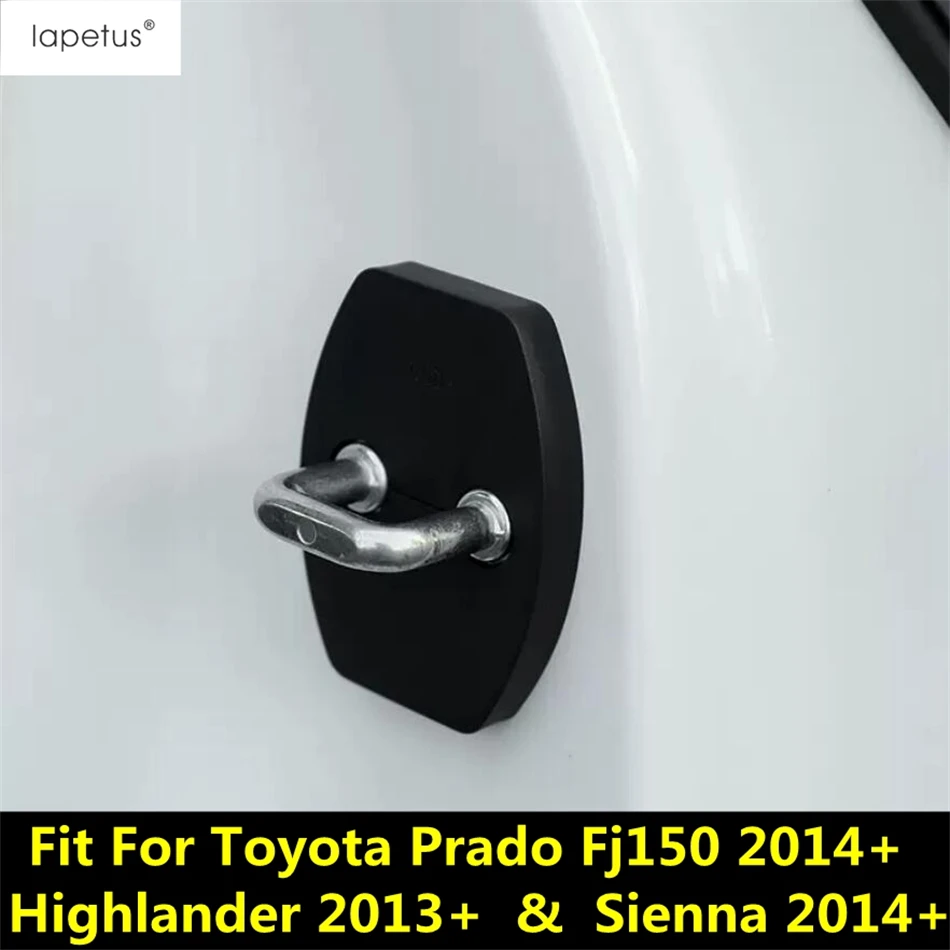 

Car Door Lock Cap Buckle Cover Trim Accessories For Toyota Highlander 2013 - 2023 / Sienna 2014 - 2017 / Prado Fj150 2014 - 2020