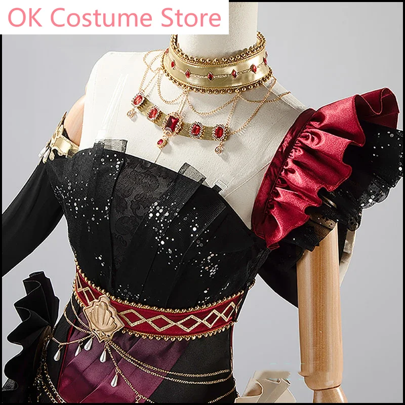 [Aangepast] Spel Umamusume: Mooie Derby Gold Ship Cosplay Kostuum Prachtige Uniform Jurk Halloween Outfit Vrouwen Nieuw