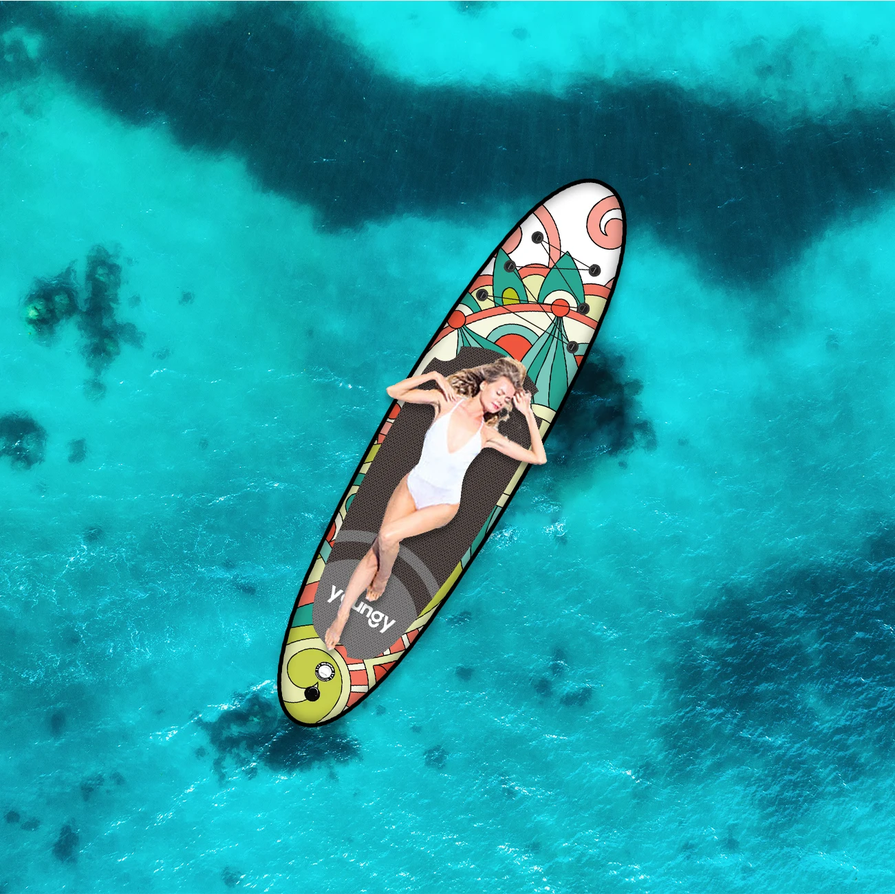 

The Most Popular Design Stand up Paddle Board Surfing Electric with Carbon Fiber Paddl Boat Kayak