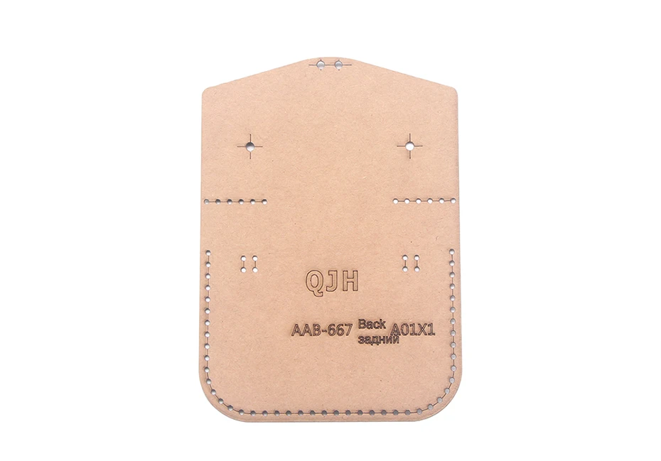 QJH Mini Mode Geldbörse Leichte Handtasche Cut-freies Kraft Papier Muster Zeichnung Vorlage DIY Handgemachte Leder Spezielle Geschenk – Detail 3