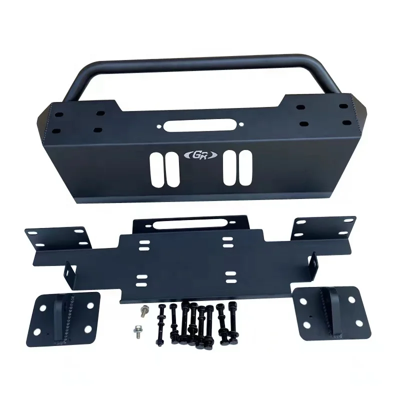 

Steel Front Bumper With Winch Guard For The Jeep Wrangler JL & Jeep Gladiator JT