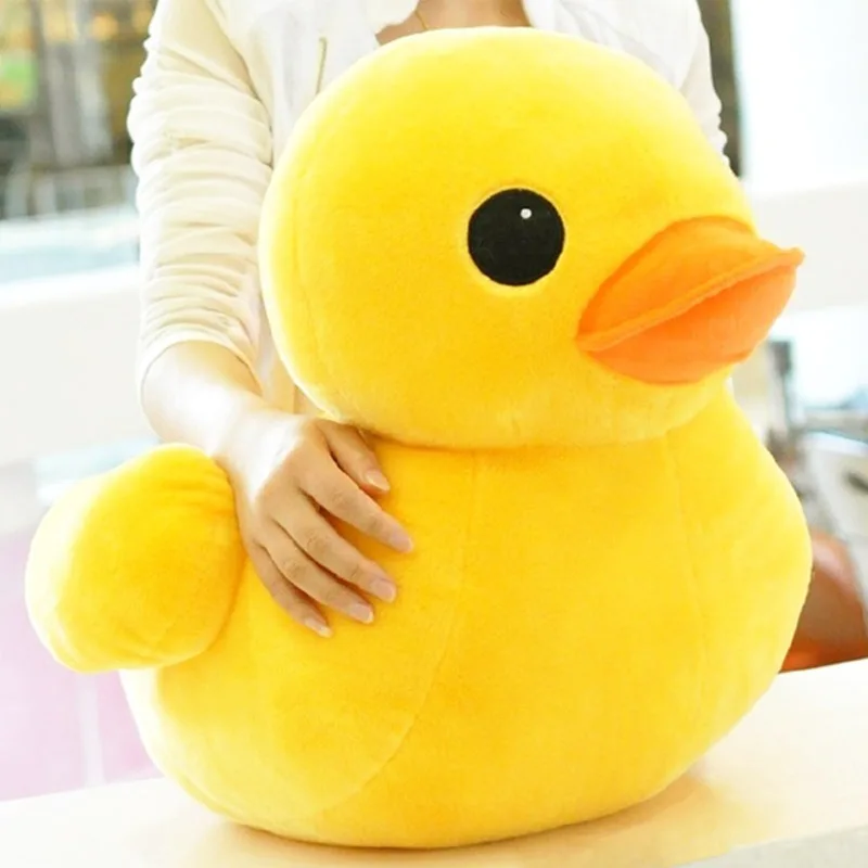 1PCS Big Yellow Duck Mini Plush Dolls Toy Cute Soft Cartoon Stuffed Animal Toys Birthday Gifts for Children Kids Baby Girl