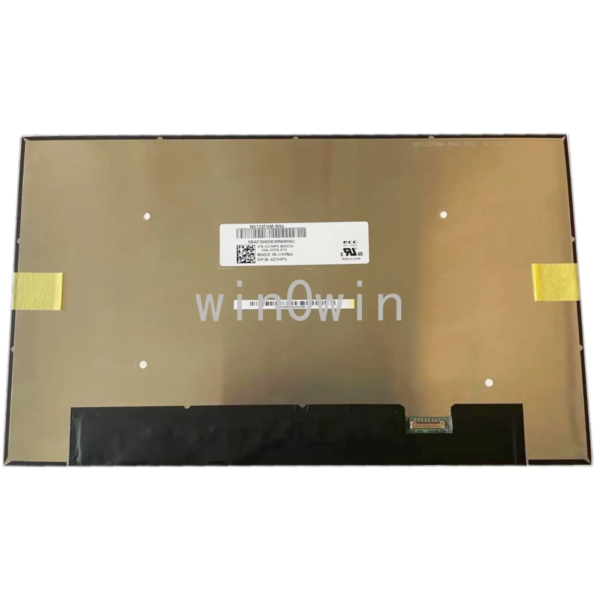 

NV133FHM-N4A для Dell Latitude 7380 7390 E7380 E7390 30-контактный ЖК-экран ноутбука EDP