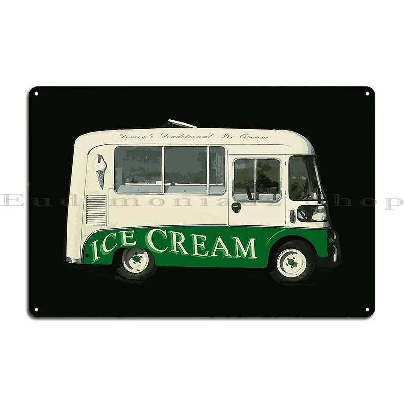 Eccentric People Gifts Ice Cream Lovers Funny S Weird Friends And Family Metal Sign Plaques Create Party Print Tin Sign Poster