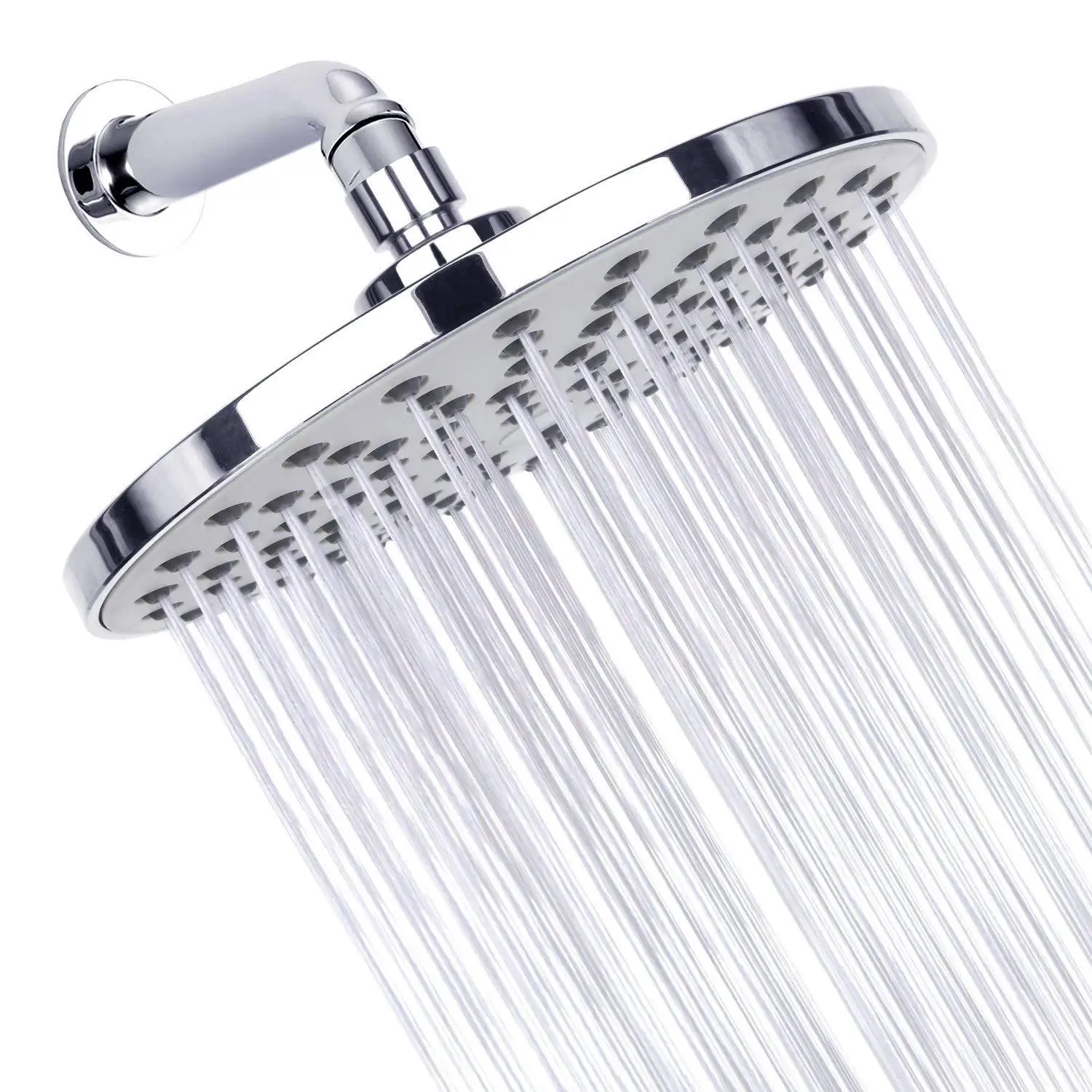 Rainfall Shower Head Big Panel Large Flow Supercharge High Pressure Top Rain Shower Faucet Bathroom Accessories