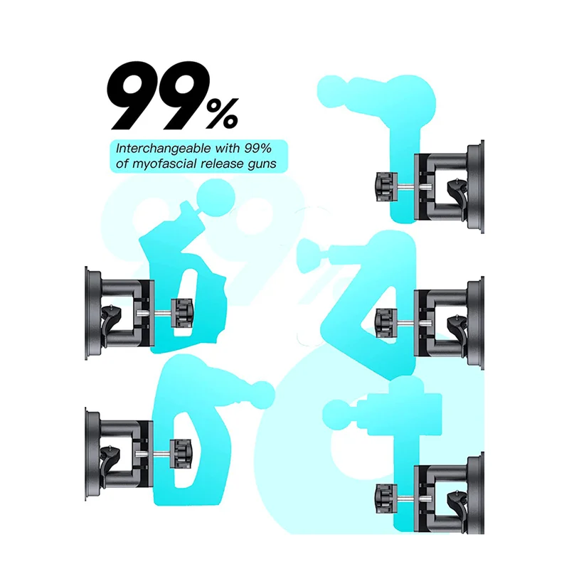 جديد-فاسيا مسدس حامل نموذج خاص شفط كأس قوس فآسيا مسدس من خلال PET المطاط شرائح تثبيت