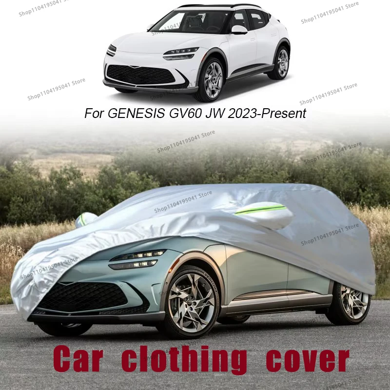 

For GENESIS GV60 JW 2023 Full Car Cover Rain Frost Snow Car protective cover ,UV protection,Car paint protection