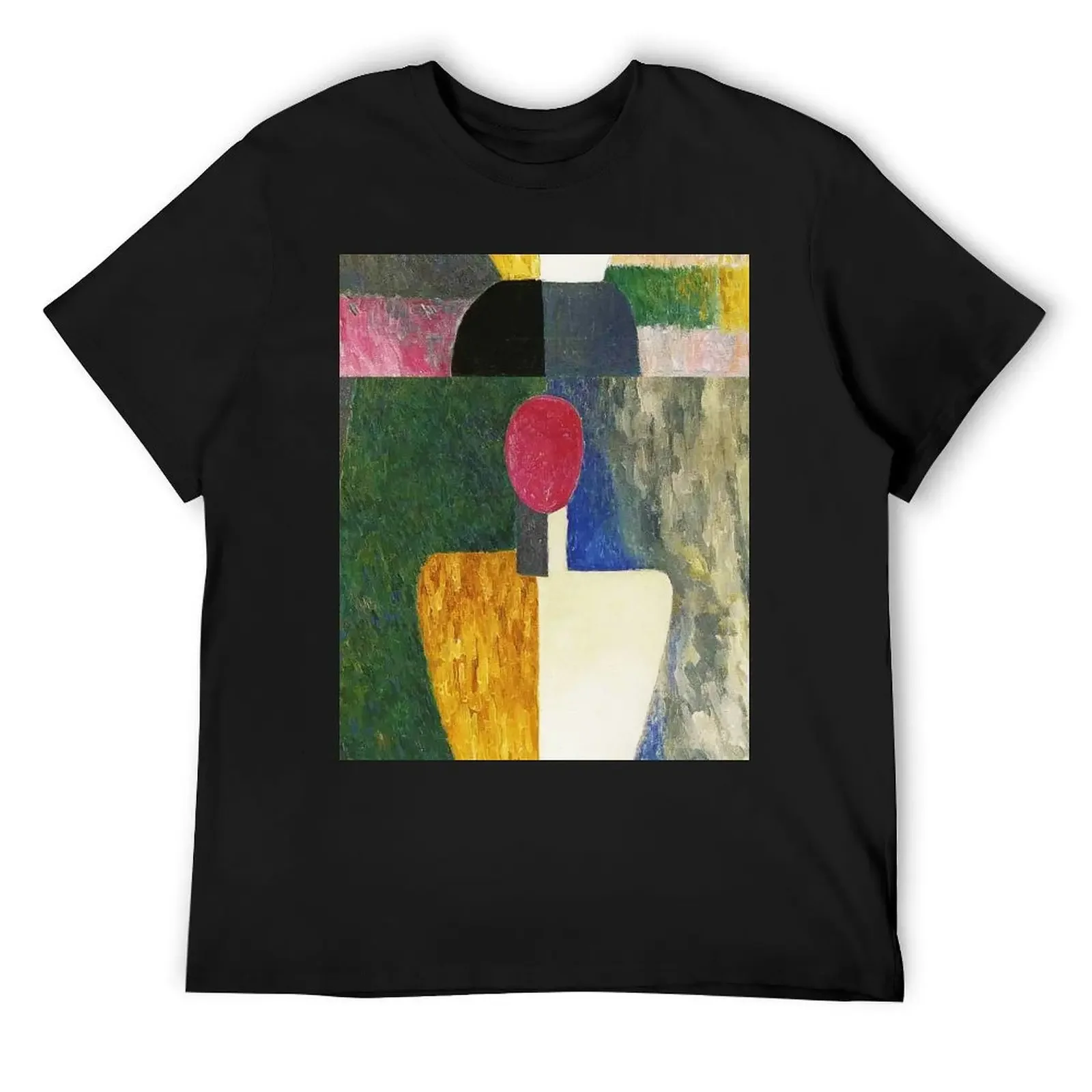 HD - Torso figure with a pink face, by Kazimir Severinovich Malevich 1922 High Definition T-Shirt