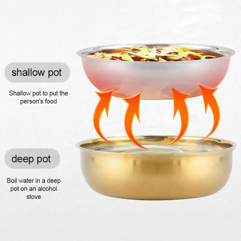 Stainless Steel Buffet Warmer Tray Food Heating Chafing Dish Alcohol Burner Stand for Hotel Restaurant Catering Service
