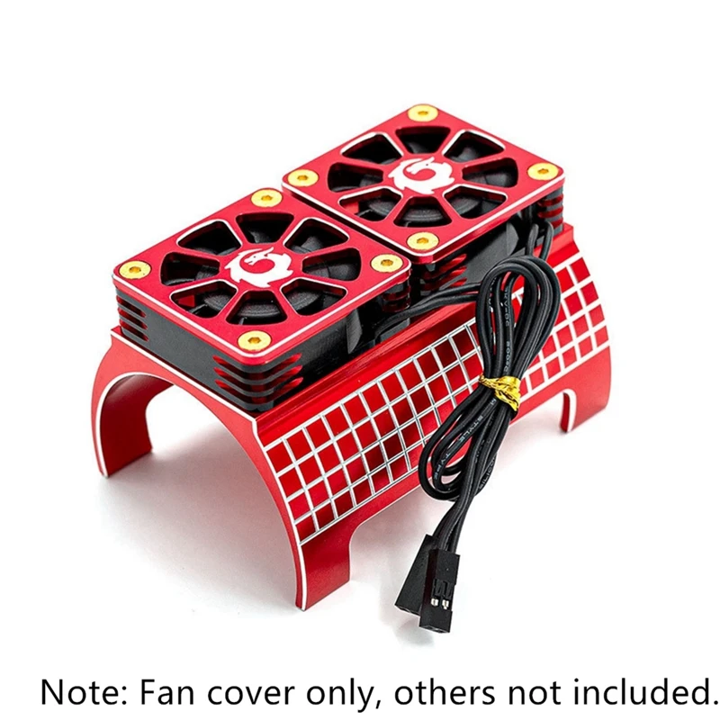 Aluminum Alloy Cooling Fan Cover 40X40mm For RC Motor ESC Electric Regulating Fan Protection Cover