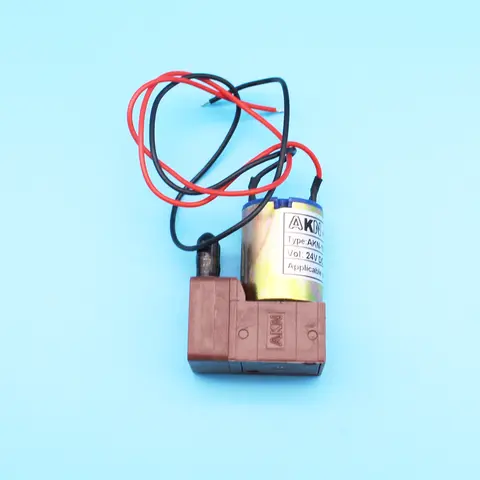 2 PCS DC 24V 3W 100-200ml/Min Ink Pump for Inkjet Solvent Printer KHF-10 Solvent Ink Pump for Crystal Gongzheng Inkjet Printers