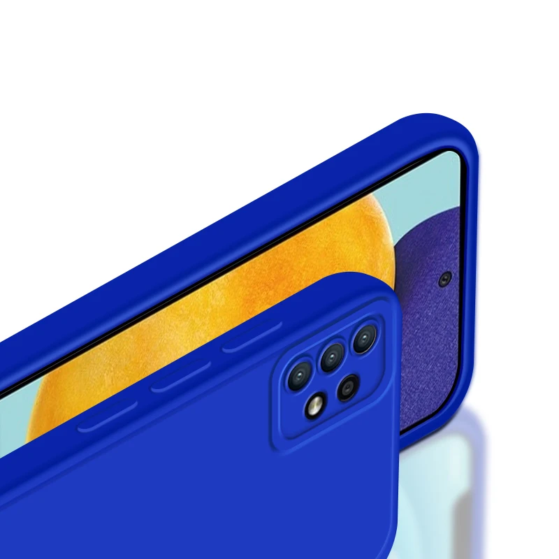 Square Frame Protection Silicone Case On For Samsung Galaxy M53 M33 M62 M52 M42 M32 M22 M12 M23 4G 5G Soft funda Cover