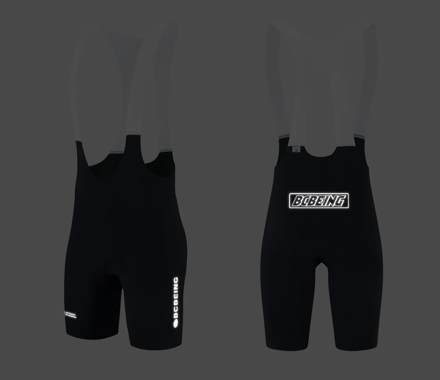 BCBE-ING PRO RACE Training Radsport-Trägerhose Leichtes Schnelltrocknendes Atmungsaktives Gewebe Mit Italienischem 120kg Dolomiti-Dichte-Polster – Detail 7