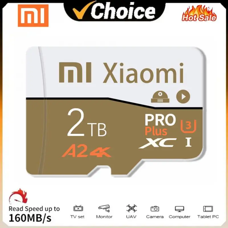 Карта памяти XIAOMI Φ Micro V60 SD/TF карта 1 ТБ класс 10 высокоскоростная 512 Гб карта памяти хранилище данных для телефона/камеры/игр