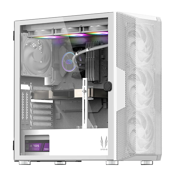 3RSYS L600 Quiet White MIDDING TOWER Case