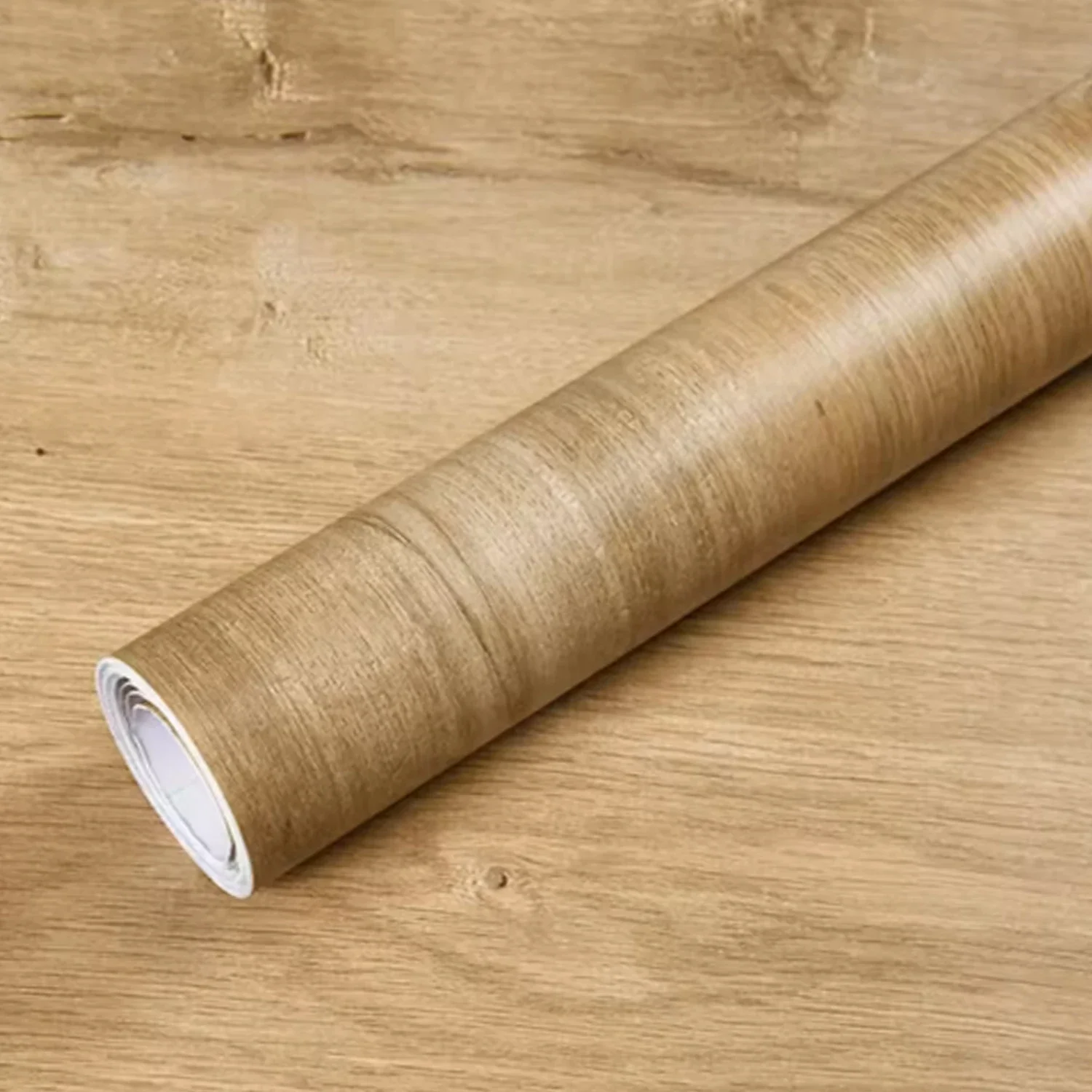 Selbstklebende Tapete mit Holzmaserung, wasserfest, PVC, zum Abziehen und Aufkleben, Wandaufkleber, Möbel, Schrank, Tisch, Tür, Renovierung, Heimdekoration – Detail 3