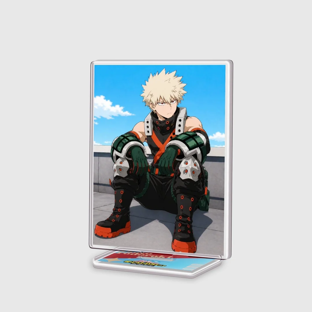 My Hero Academia MHA Deku Bakugo Todoroki 15cm Acrylic Stand Figure Model Keychain Desk Decoration Cosplay Fans Gifts Collection - view 6