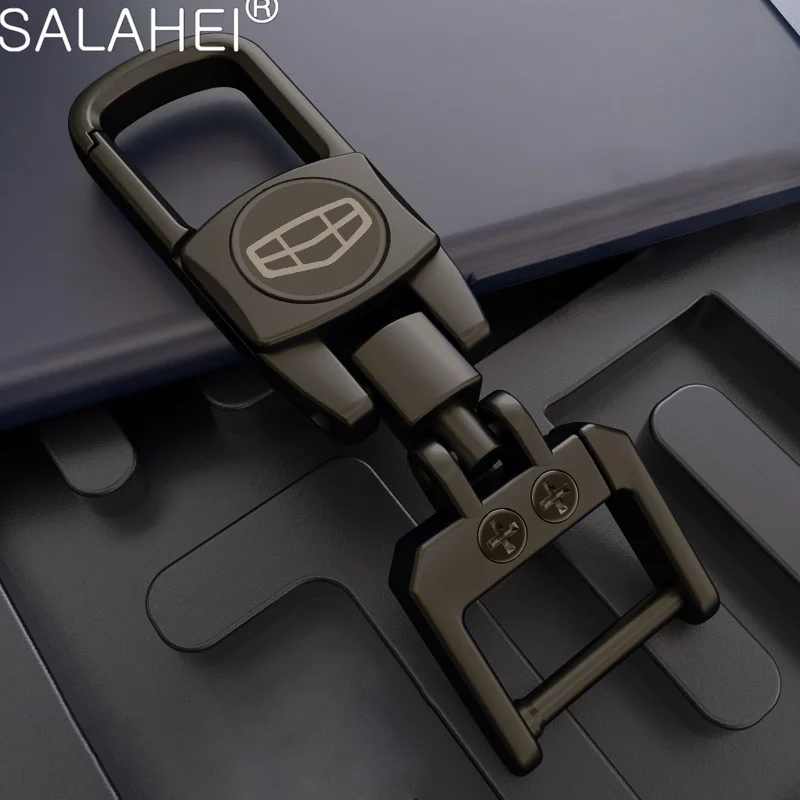 Металлический брелок для ключей, деловые подарки для Geely Emgrand X7 EC7 EC8 CK GT Atlas Boyue CK2 CK3 GC6 GC9 LC, аксессуары