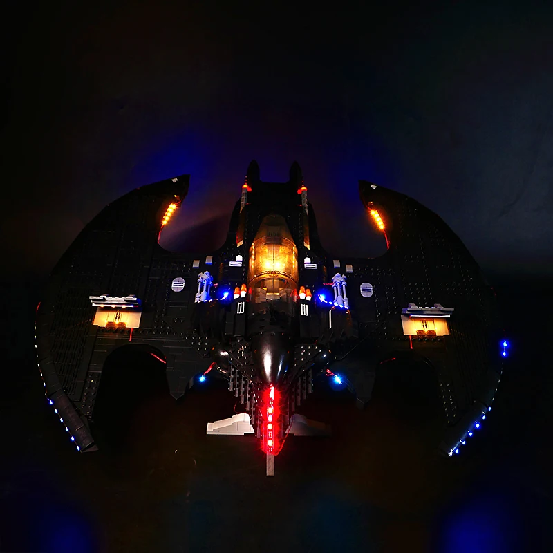 

Комплект светодиодных фонарей премиум-класса «сделай сам» для Lego 76161 1989 Batwing (только светодиодный светильник, без модели блоков), осветление ваших творчества