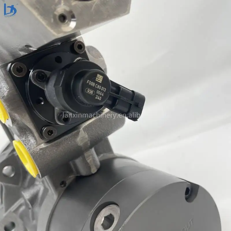 LANXIN Excavator Parts Common Rail Fuel  Pump F00BC00120 4306515 F00BC00017  Pump for Cummins QSK19 KTA19