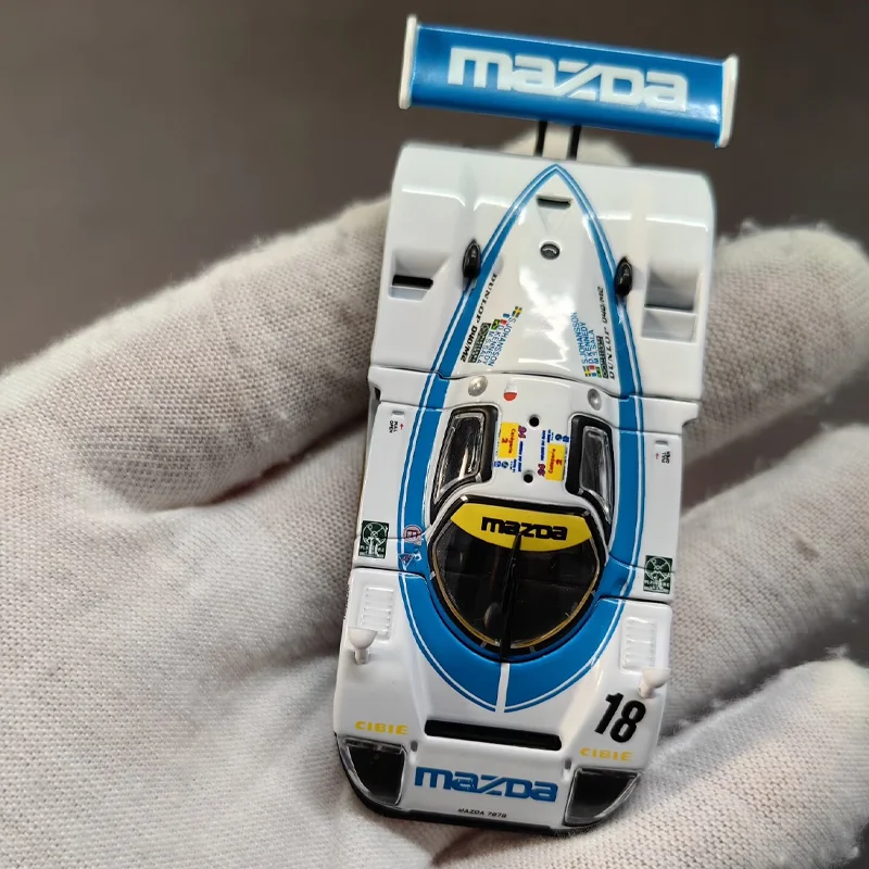 TAKARA TOMY TOMYTEC TLV MAZDA 787B Metalowy Model Auta z Odlewu Ciśnieniowego, Kolekcja, Prezent