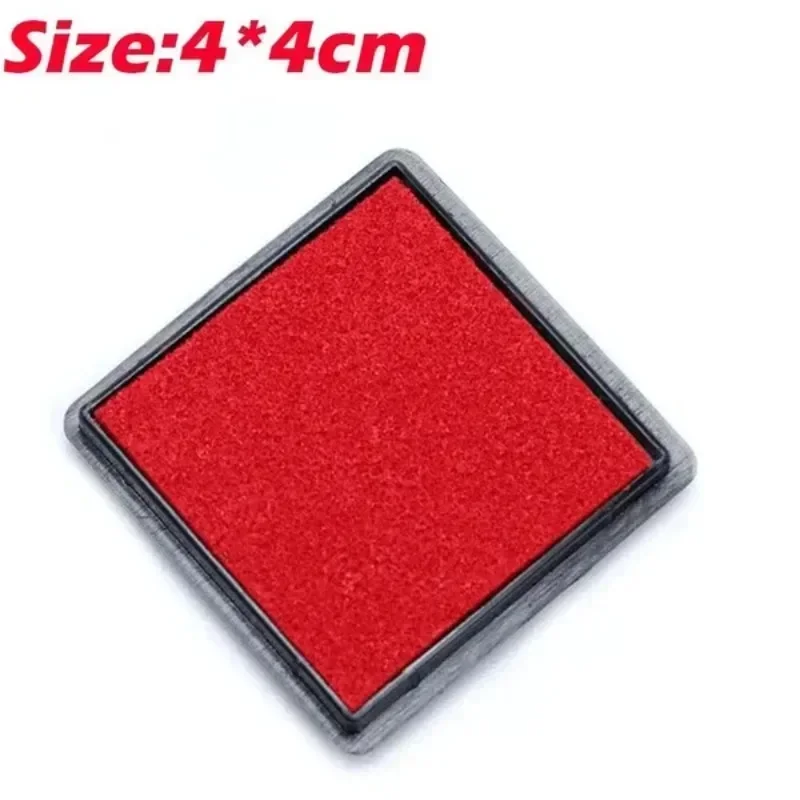 1Pc Cute Oil Based Inkpad for Stamps Scrapbooking Fingerprint Seal Pad Craft Supplies