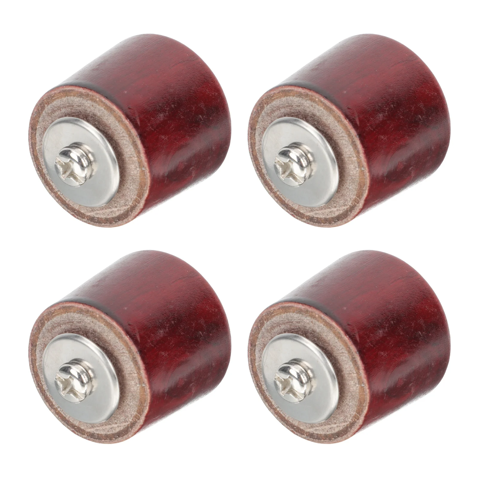 

4Pcs Pot Lid Knobs Wooden Replaceable Household Pan Lid Handles Heat Resistant Wear Resistant Kitchen Accessory