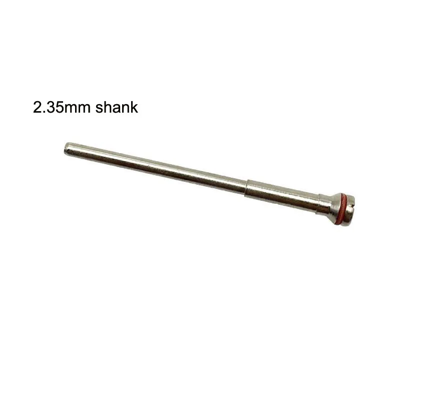 10pcs Dental Polishing Shank Mandrel Diamond Disc Burs Rotary Tool Polished Shaft 2.35mm Polisher Machine Cutting