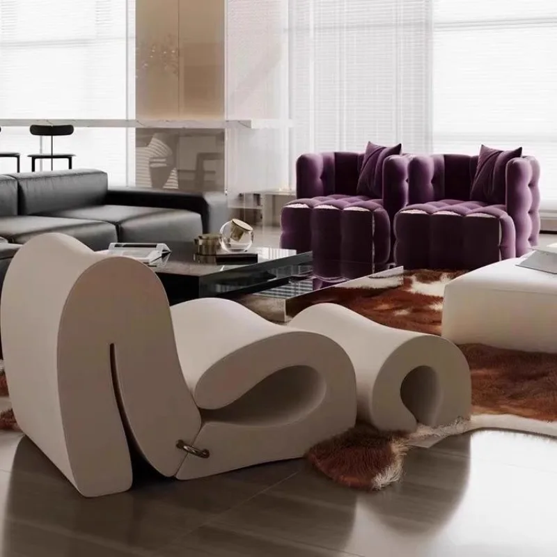 كرسي سياحي فردي كرسي بذراعين إسكندنافي للرضاعة الطبيعية أثاث المطبخ شرفة غرفة نوم كراسي ألعاب ذهبية تصميم الشاطئ #2