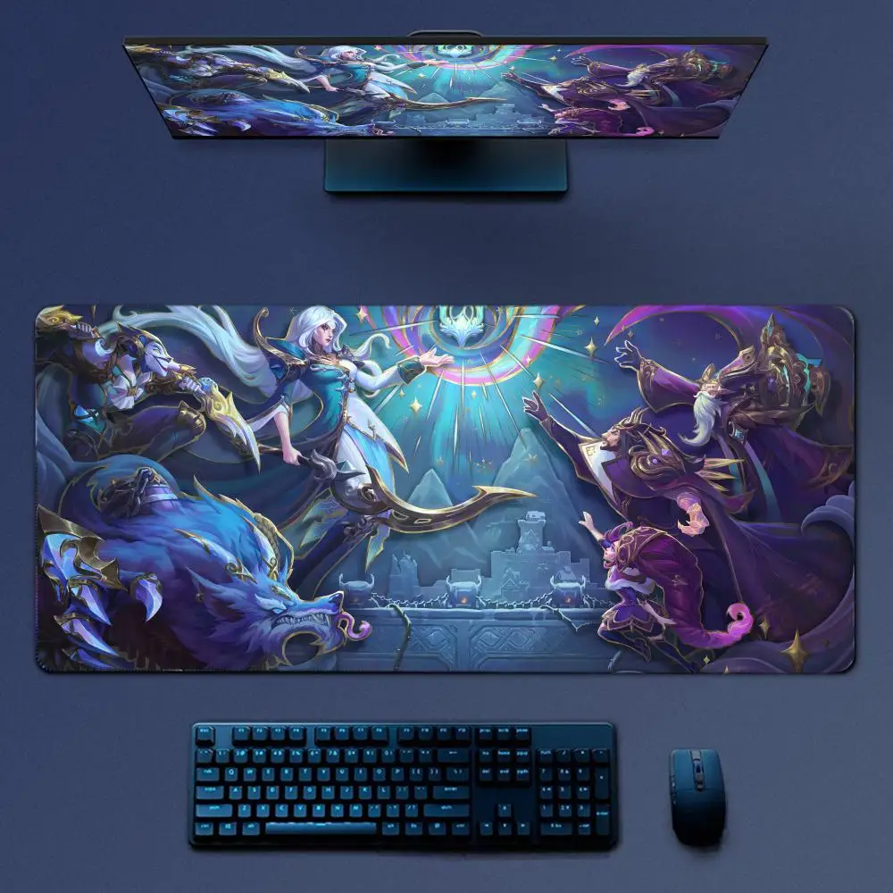 Liga der Legende Mouse pad große Gaming-Mauspad Locke dge verdickte Computer tastatur Tisch Schreibtisch matte