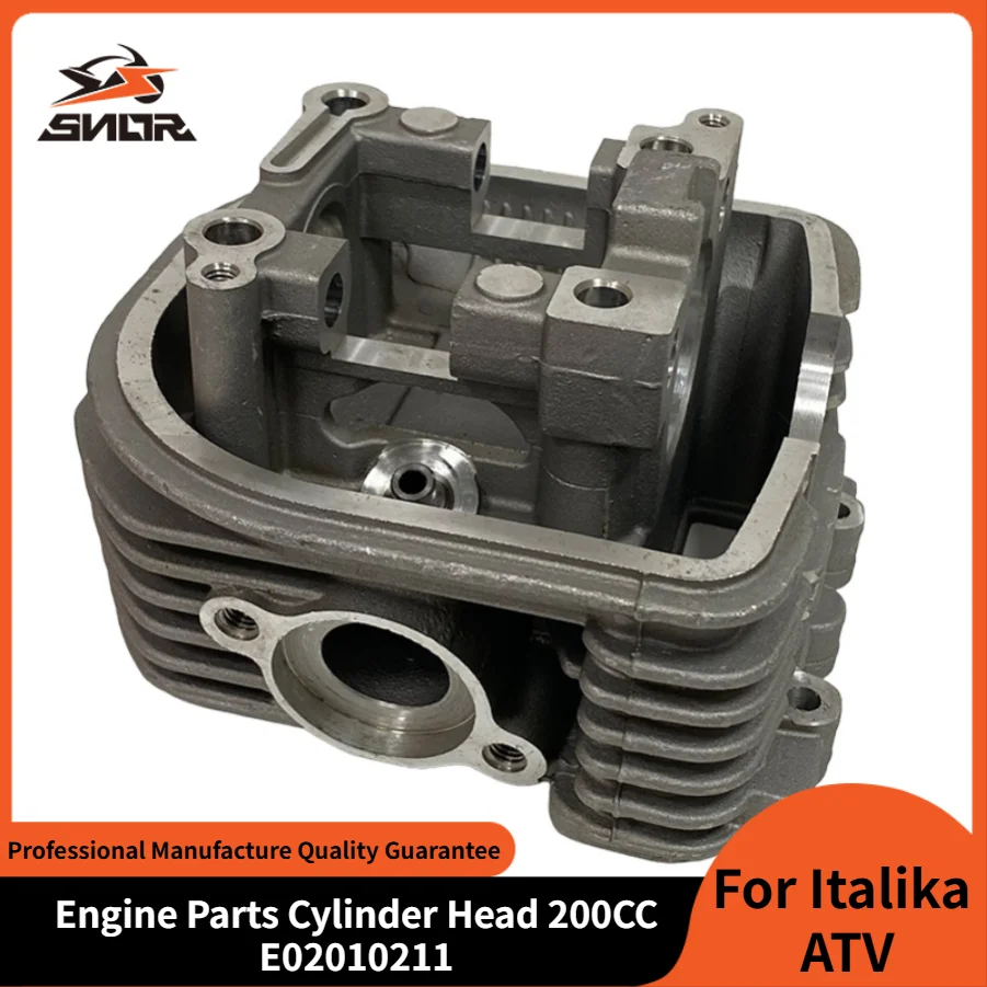 

Детали двигателя мотоцикла, комплект головки блока цилиндров в сборе для Italika ATV200 2020-2024 ATV E02010211, сменные аксессуары для мотокросса