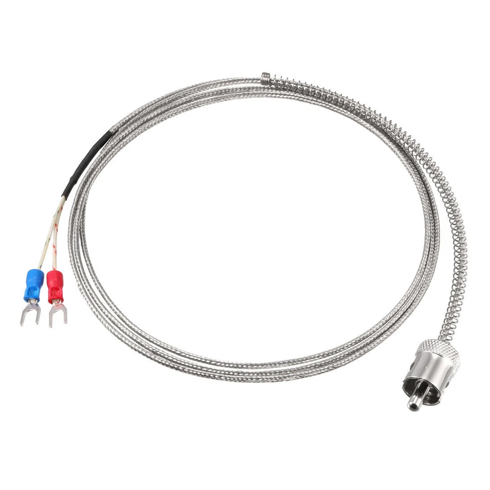 J Typ Temperatur sensor Sonde Sicherungs ring Typ Thermo element 1 Meter Kabel 321-112f 2 isolierte Gabeln Klemmen Thermo element