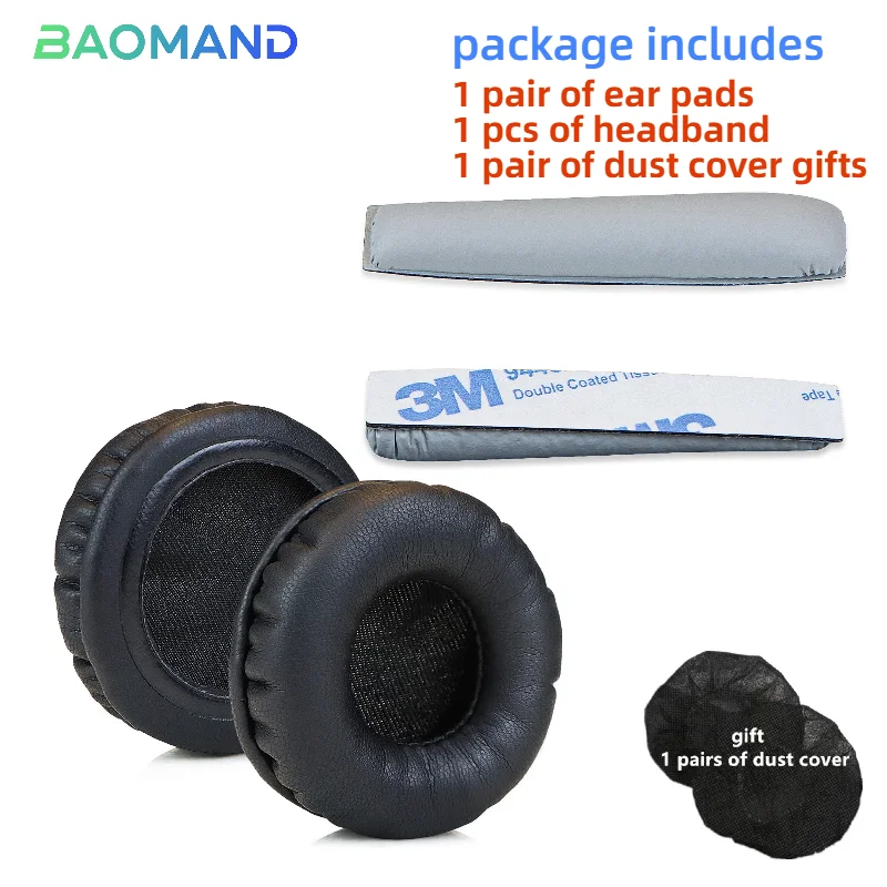 1 Set Ikat Kepala Bantalan Telinga Pengganti untuk Sennheiser PX100 PX80 PX90 Headphone Sarung Bantal Telinga Busa Memori