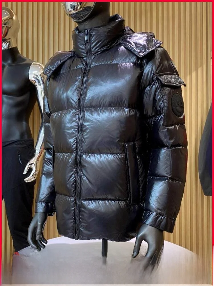 

Новая зимняя утепленная куртка-пуховик из нейлона с воротником-стойкой, ветрозащитная, с 3D-дизайном, повседневная, утолщенная