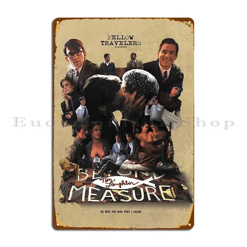 Jonathan Bailey And Matt Bomer Fellow Travelers Metal Plaque Poster Plates Create Cinema Wall Decor Garage Tin Sign Poster