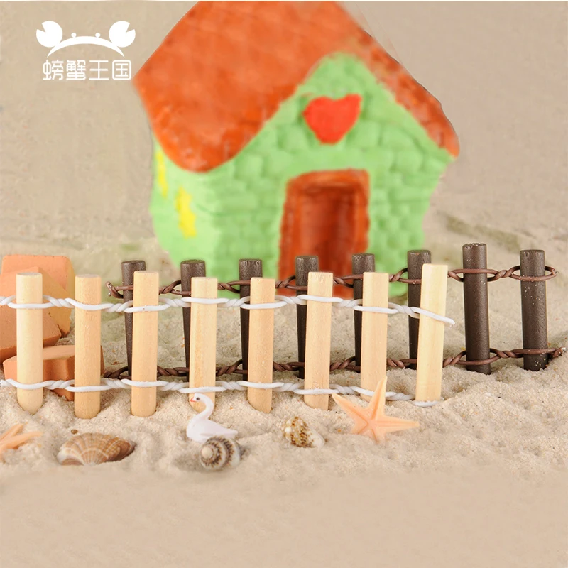 รั้วไม้ 20 ชิ้น รุ่นทางรถไฟ บ้านตุ๊กตา อุปกรณ์เสริม การทำสวนกลางแจ้ง พืช สระว่ายน้ำ ฟาร์ม ภูมิทัศน์ ฉากภาพไดโอรามา