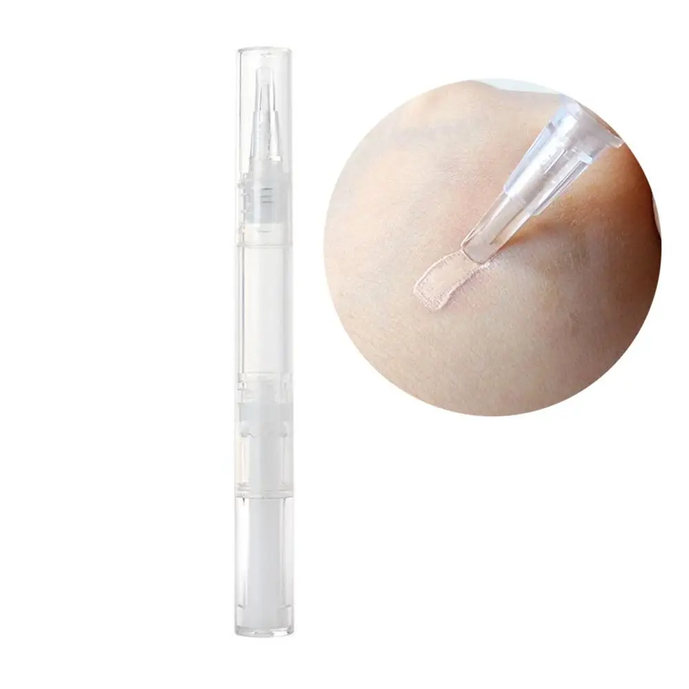 Applicateur d'huile d'ongles africains, stylo à huile rotatif, stylo à vide de remballage, stylo torsadé transparent, récipient cosmétique de voyage, outil Cuemploy173