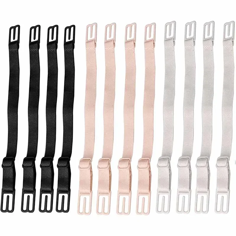 Bandes artificiel astiques en Nylon pour Soutien-Gorge Réglables pour Femme, Couture Invisible, non Ald, Ceinture, 1/10 Pièces