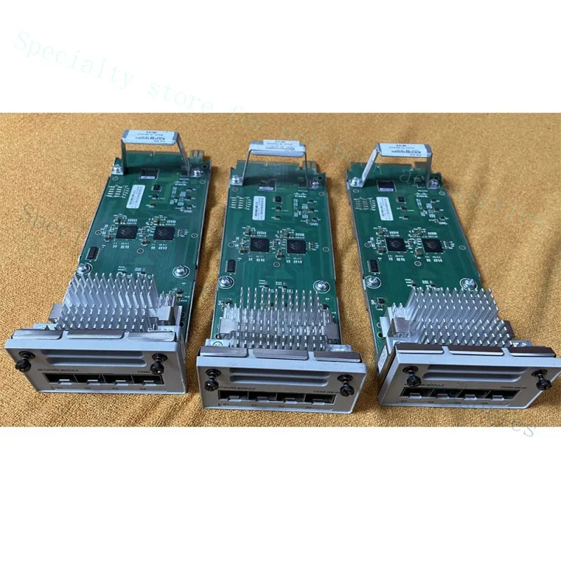 A+  1Pc For Cisco C9300-NM-4G Network Module 4-port Expansion Module