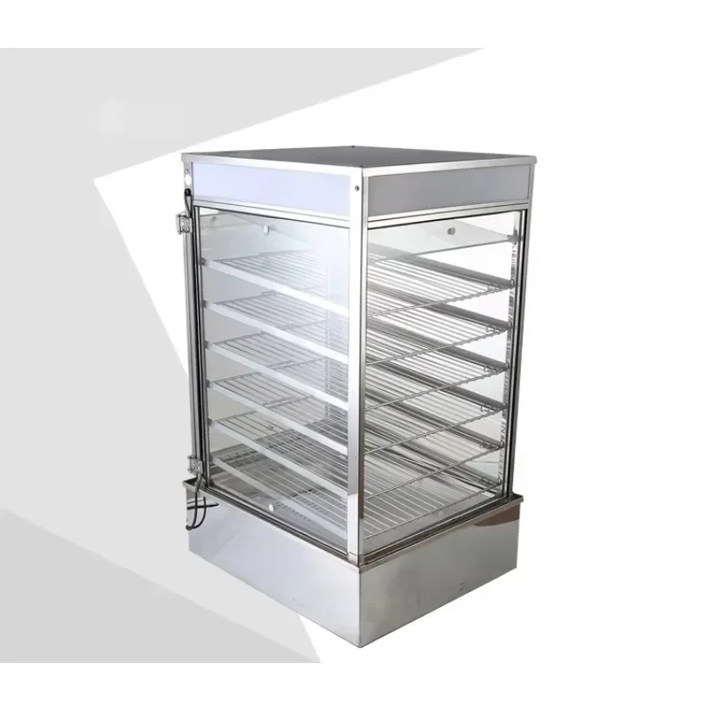 600L electric bun steamer S. steel bun warmer food processing hot display cabinet display other baking equipment