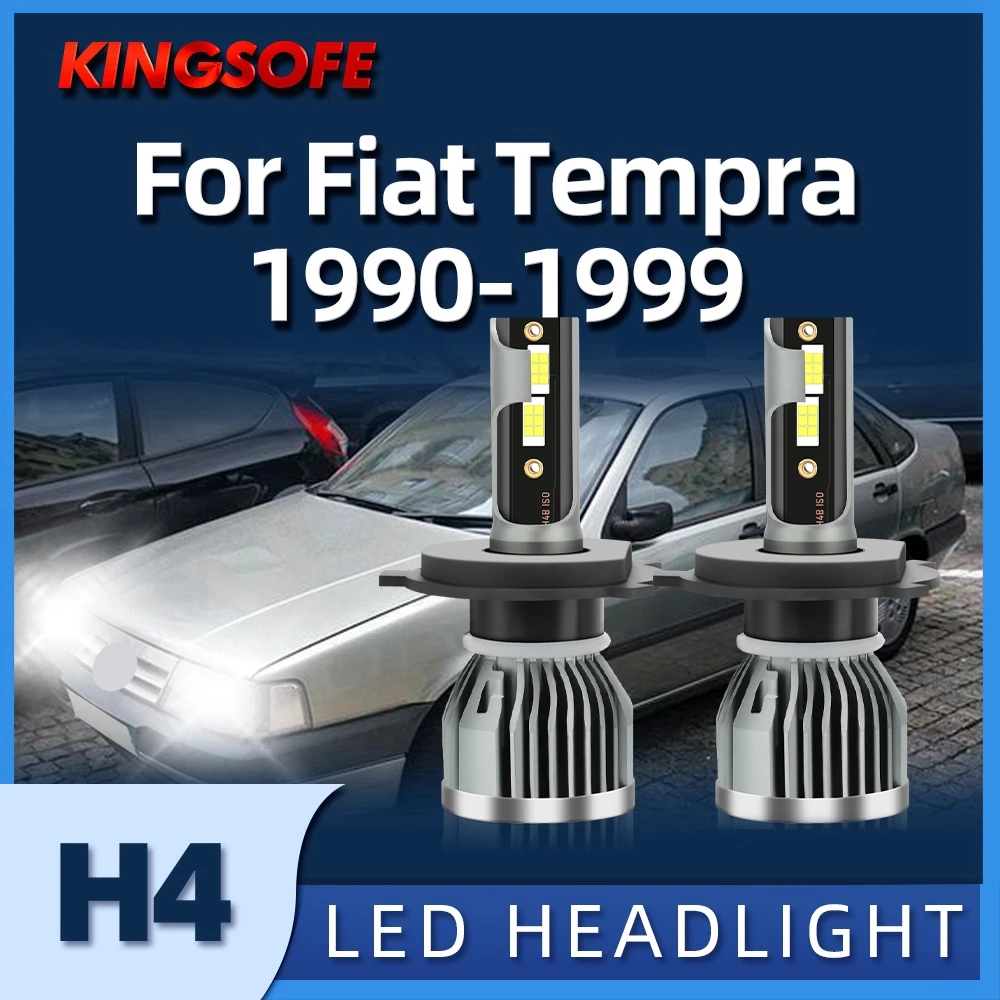 

KIONGSOFE H4 Led Lamp Tube 26000LM Car Headlight For Fiat Tempra 1990 1991 1992 1993 1994 1995 1996 1997 1998 1999