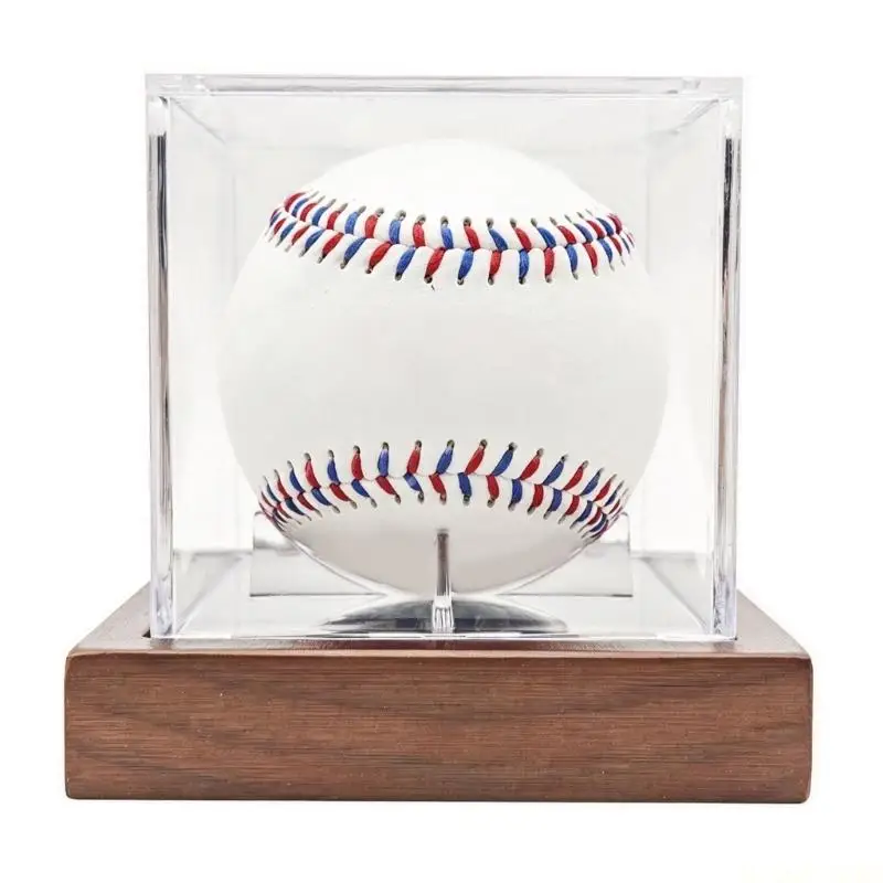 M5TC Clear Baseball Display Case with Barrier Against Direct Handling