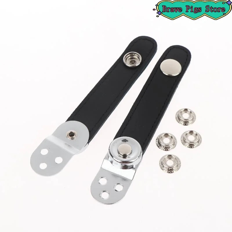 [HM]Accordion Bellows Strap Extension Leather Buckle With Metal Head For Horn Style Accordion Instrument Parts Accessories[HM]