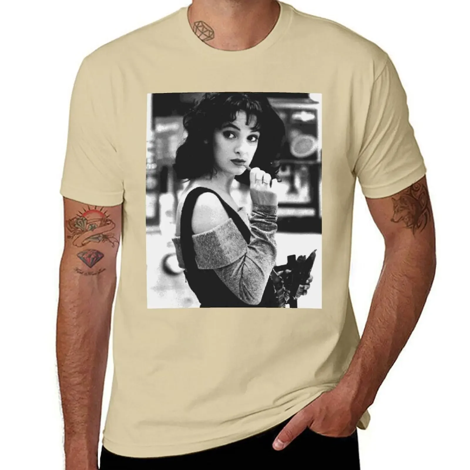 fashion heavyweight vintage Summer Heathers - Winona Ryder T-Shirt anime clothes blacks quick-drying plain white t shirts men