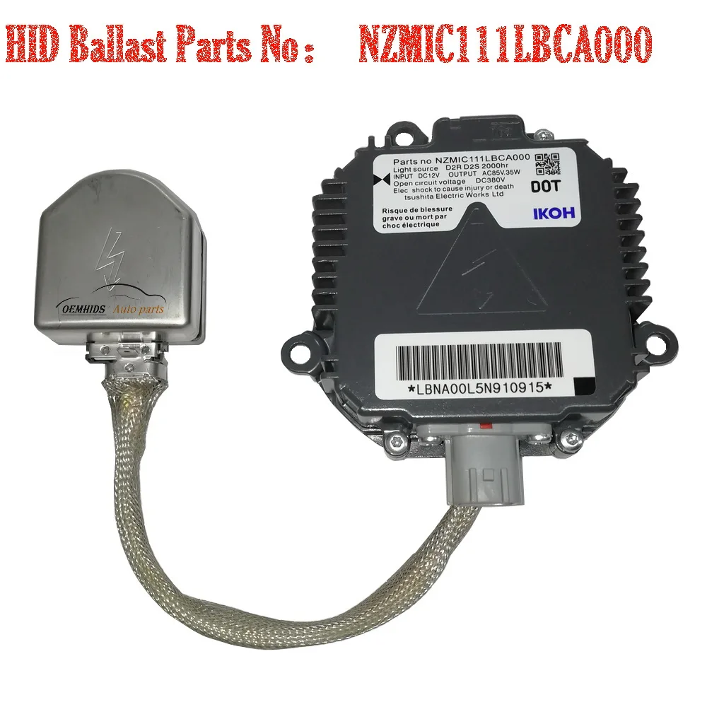 Original NEW HID Ballast Parts No NZMIC111LBCA000 Headlight Computer Control Unit Driver For Forester D2S D2R Xenon Lamp Only