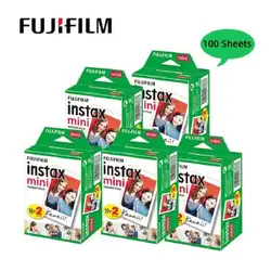 10-100 Sheets Fujifilm Instax Mini 12 White Edge Films Instant Photo Paper For Fuji Mini 11 7s 8 9 25 50s 70 90 Printer Camera